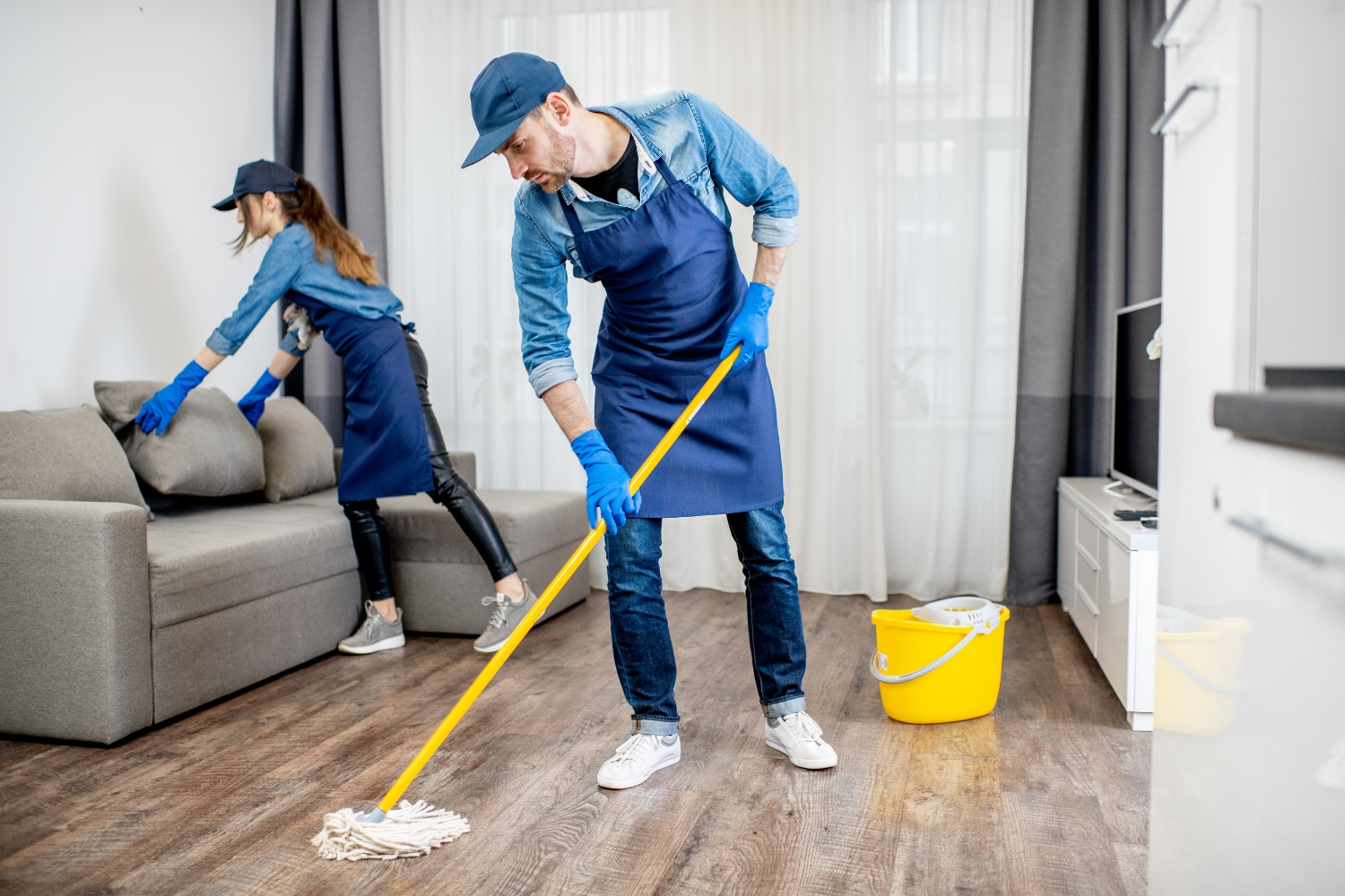 Spotless residential living space maintained by premium house cleaning in Farmington Hills MI